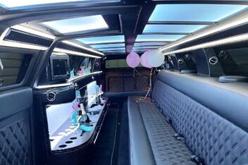 Longmont Limousine Interior