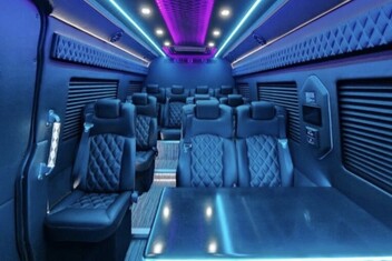 Longmont Sprinter Bus Interior