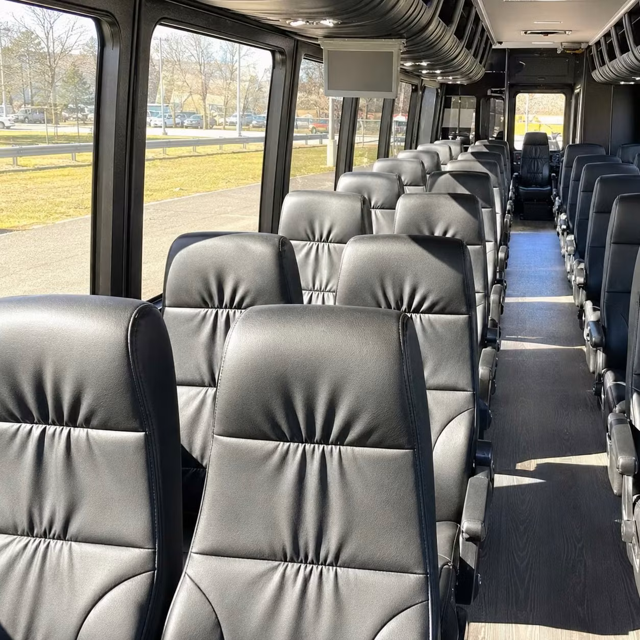 35 passenger minibus interior